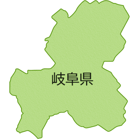 岐阜県マップ