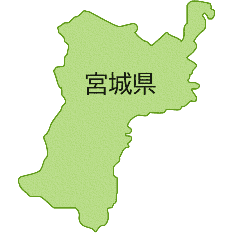 宮城県地図